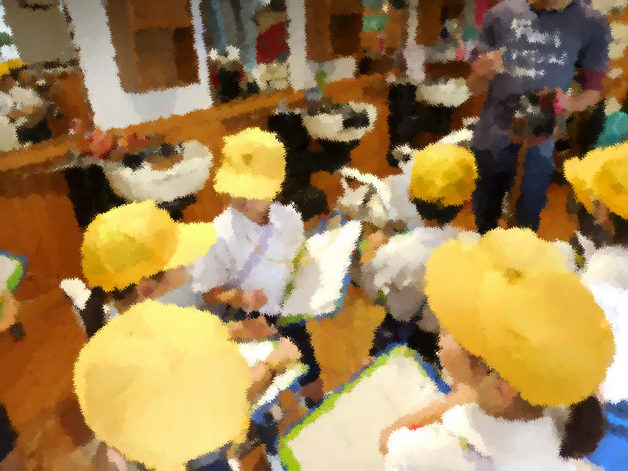 校区探検 たつの市立揖西東小学校